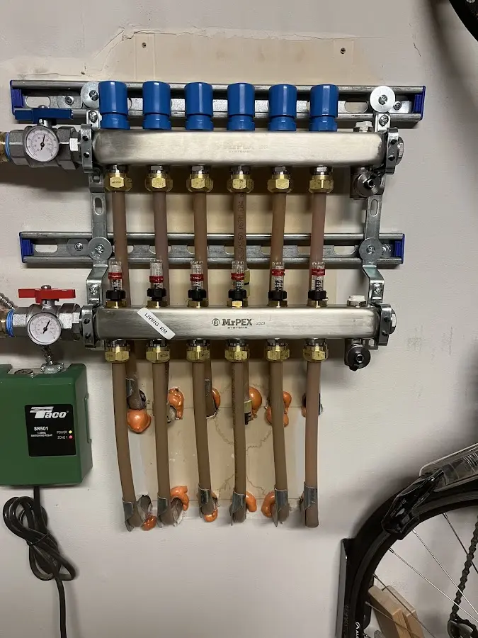 Plumber performing Water Heater Repair at a residential property in Valrico